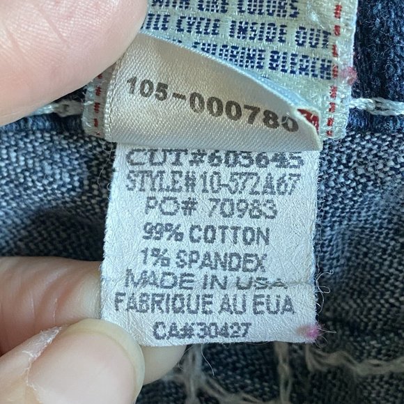 True Religion Disco Billy Big T Jeans Women's Size 28 Bootcut Dark Wash USA Made - Picture 12 of 14